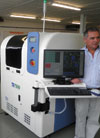 TRI’s test systems have already been installed successfully in South Africa, such as this AOI machine at Vektronix